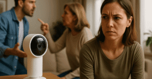 câmera de segurança residencial