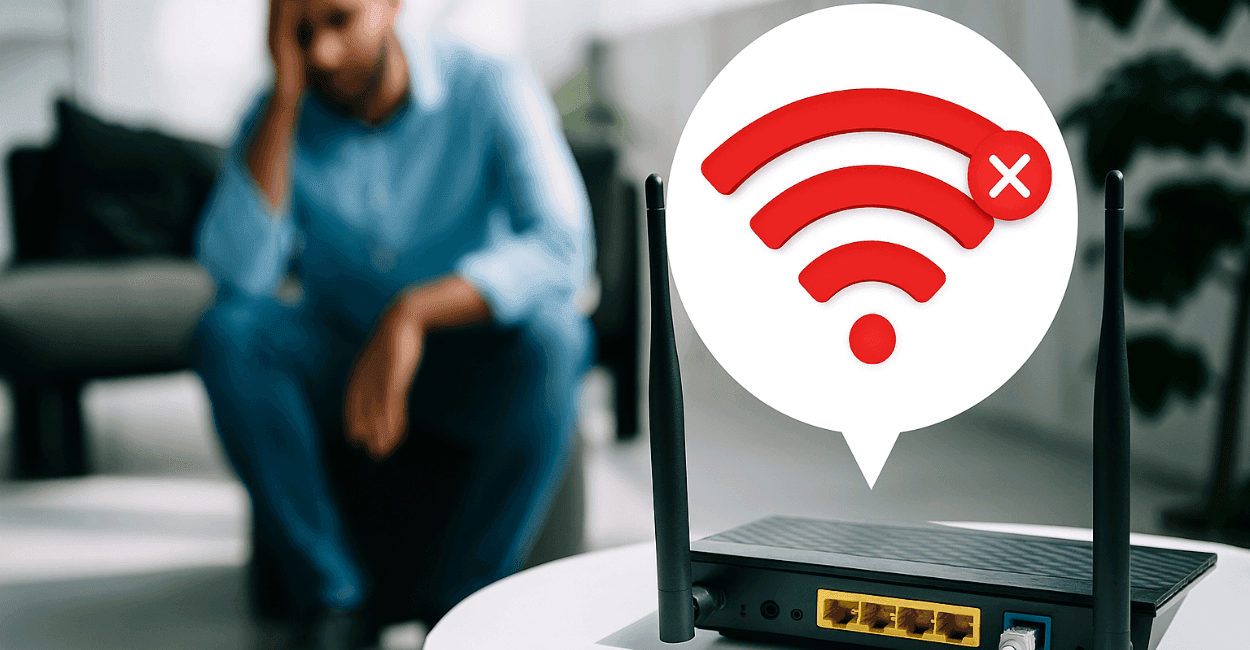 internet com sinal fraco